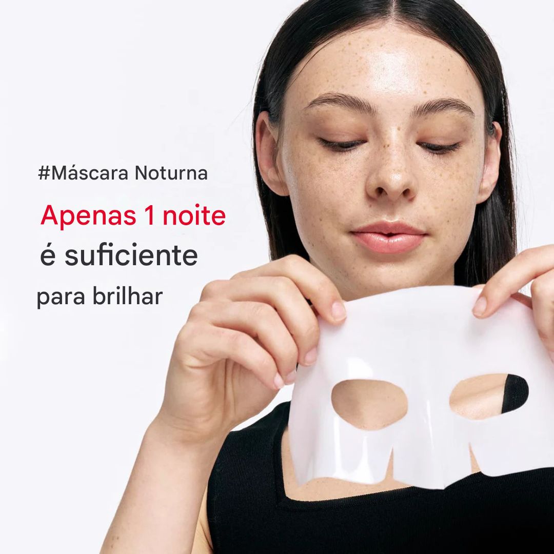 Máscaras Faciais de Noite com Colagénio Orgânico (EM PROMOÇÃO)