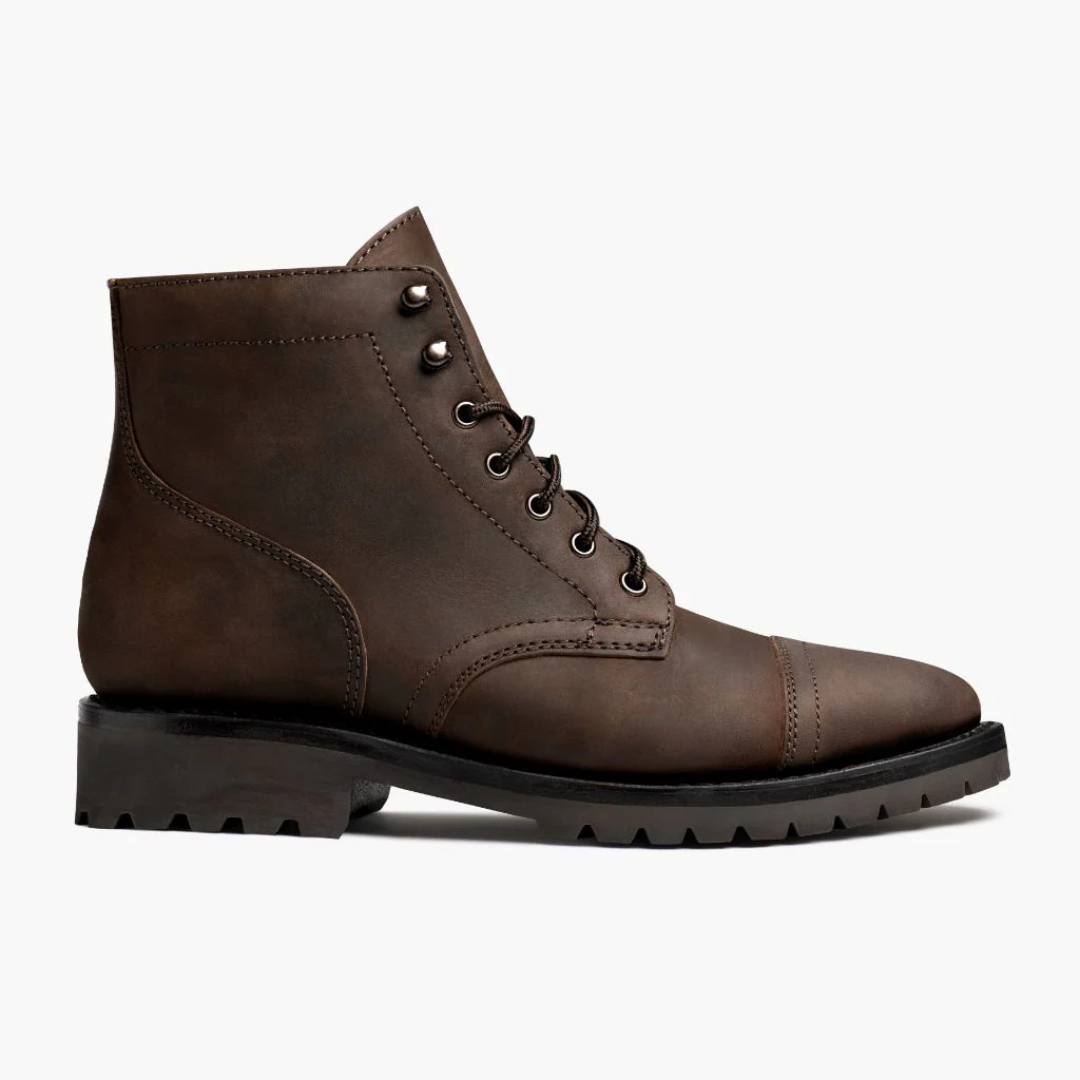 Botas de Couro para Homem com Elevada Durabilidade e Estilo Moderno