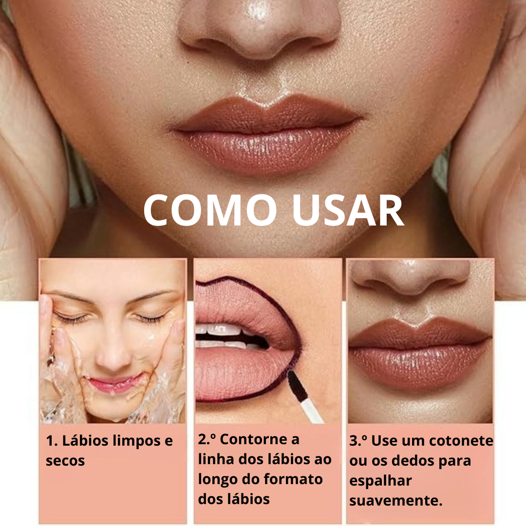 O Lip Liner Dura Todo o Dia e Toda a Noite (OFERTA 2X1)