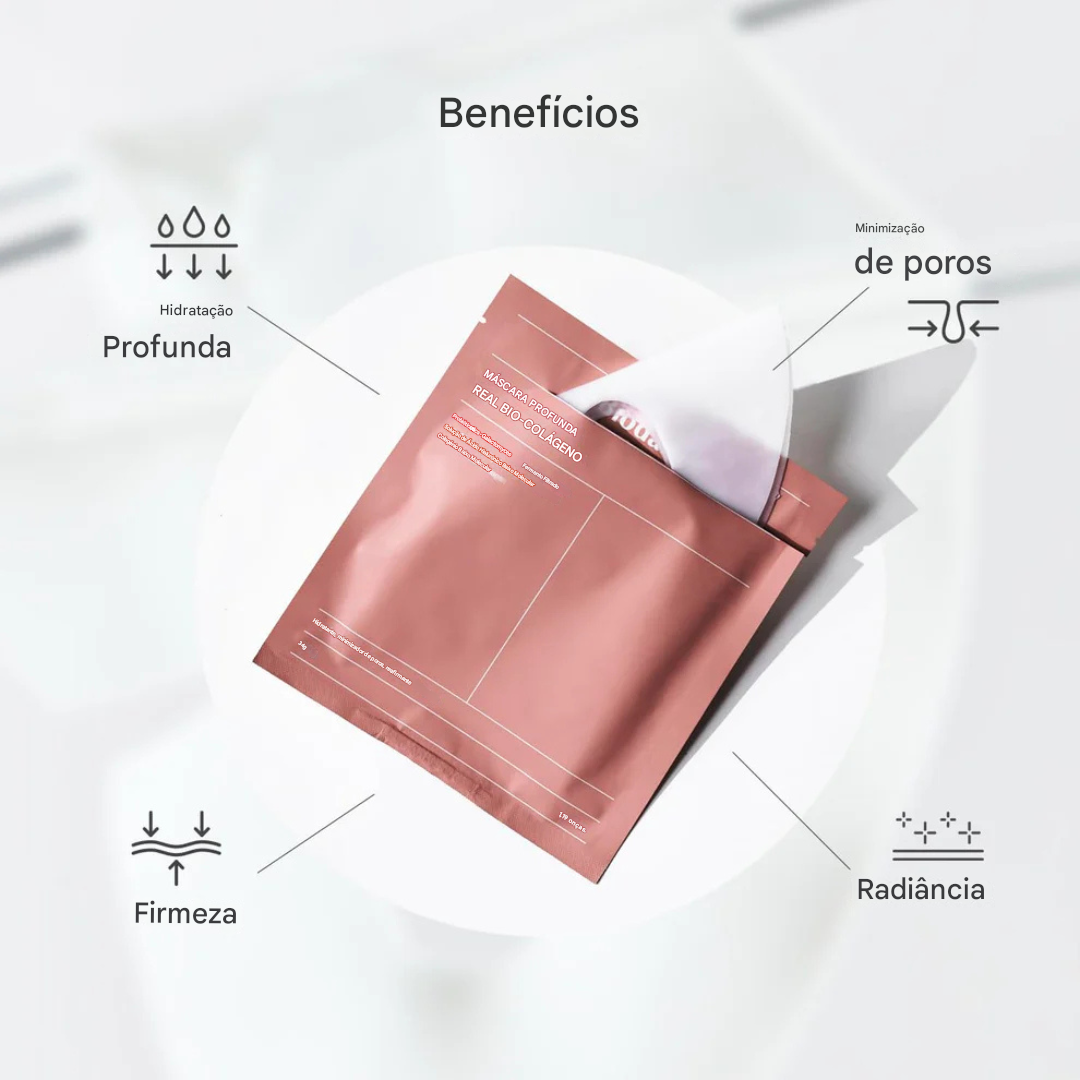 Máscaras Faciais de Noite com Colagénio Orgânico (EM PROMOÇÃO)