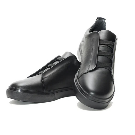 Sapatos de Couro para Homem Sem Atacadores