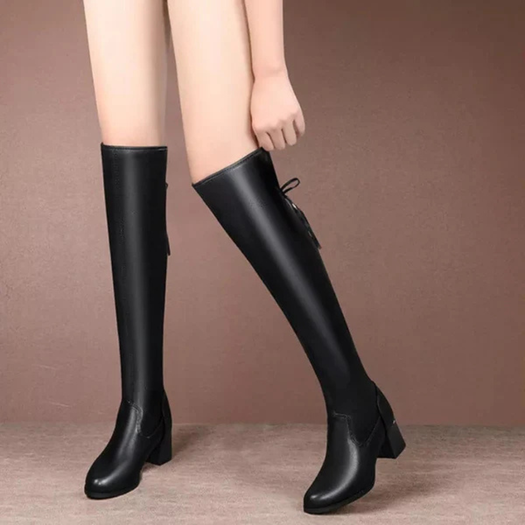 Botas Compridas com Elástico para Mulher