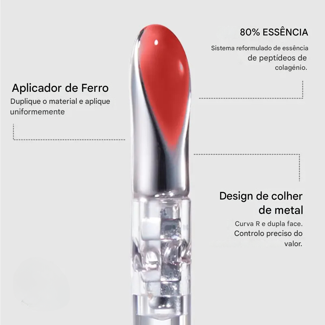 Brilho Labial Hidratante Com Efeito Refrescante e Radiante  (EM PROMOÇÃO 2X1)